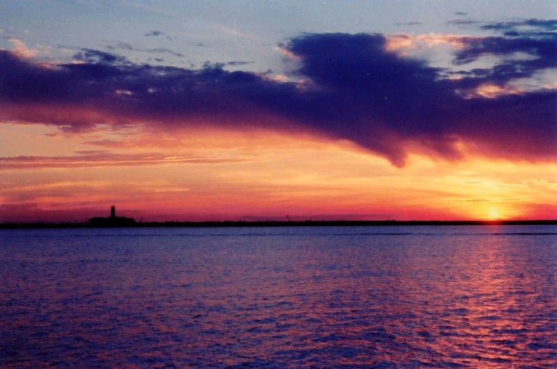 Sunset with Lighthouse