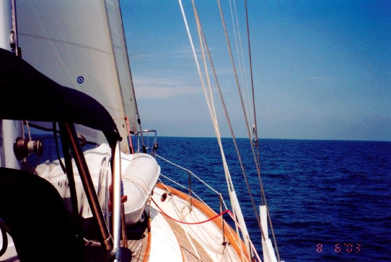 A beautiful sailing day