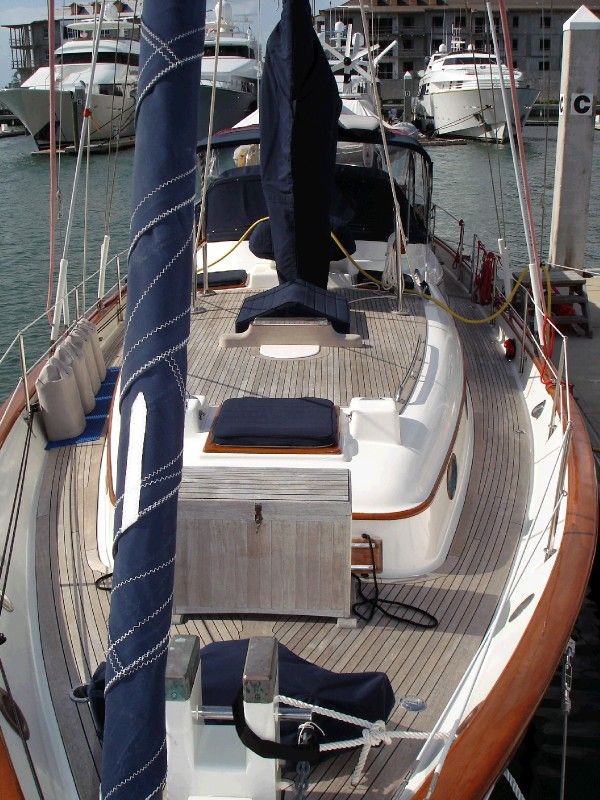 Bow looking aft