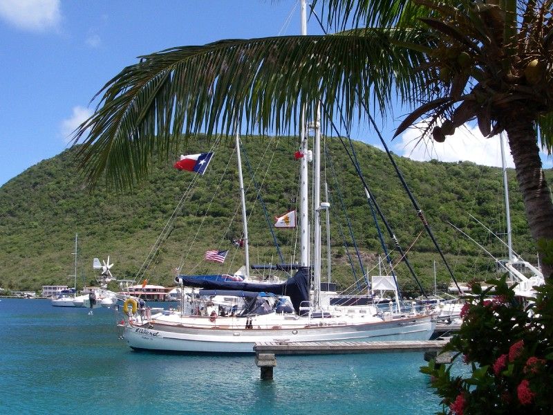 Liward at dock!