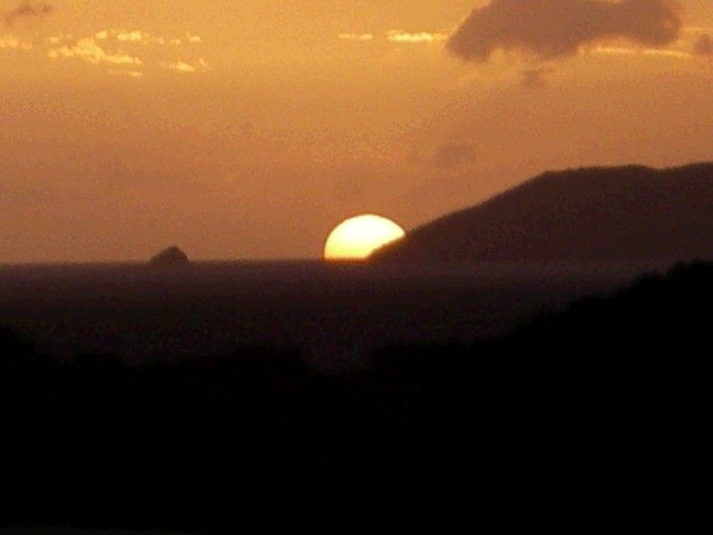 Sunset in BVI