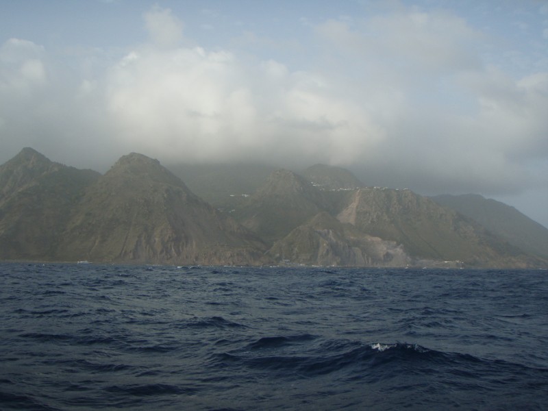 Leaving Saba