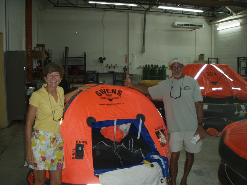 5000 mile Liferaft Checkup!