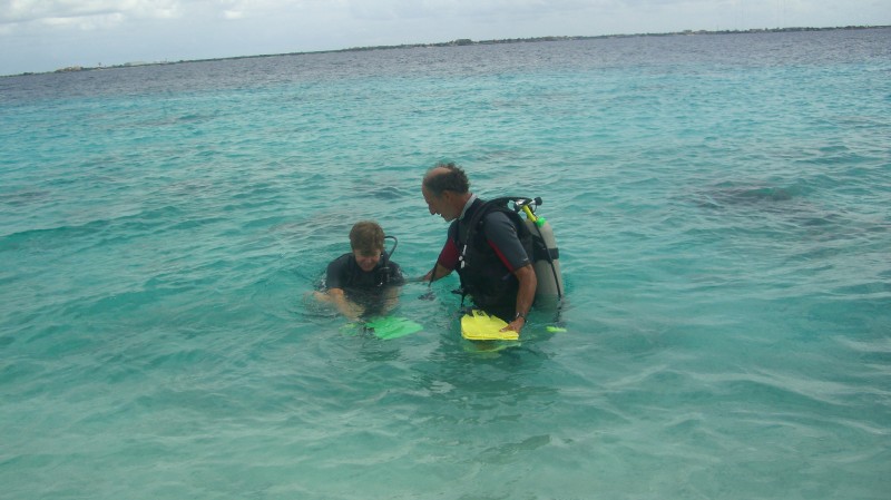 Beach Access Diving