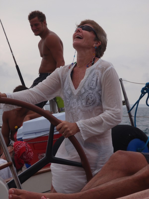 AT THE HELM