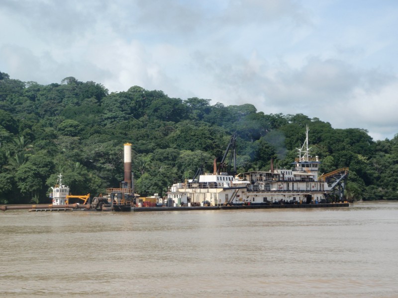 Dredge Operations for the New Canal