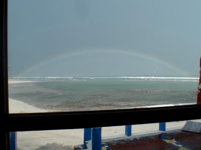 Rainbow marks the spot