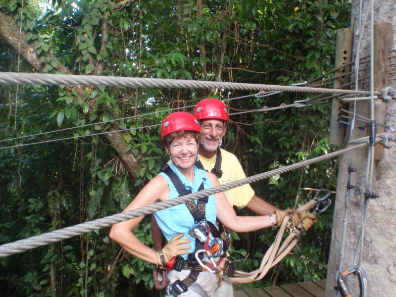 Zipping thru Panama
