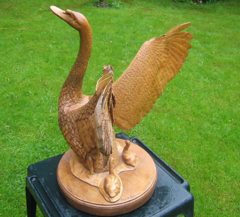 Swan Sculpture