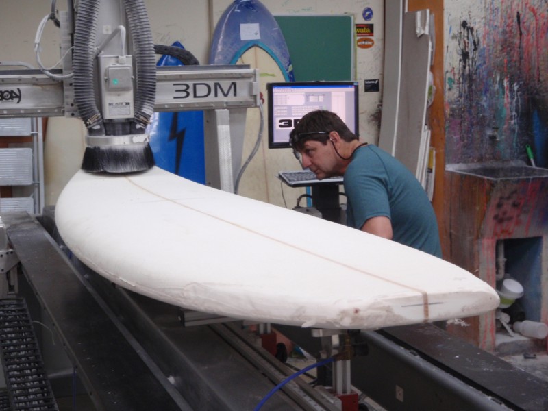 Where the foam meets the machine