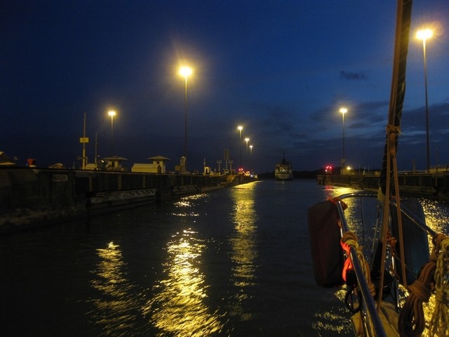 Third Lock at Nightfall
