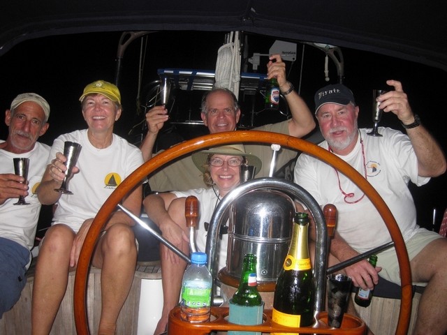 First Bottle of Champagne