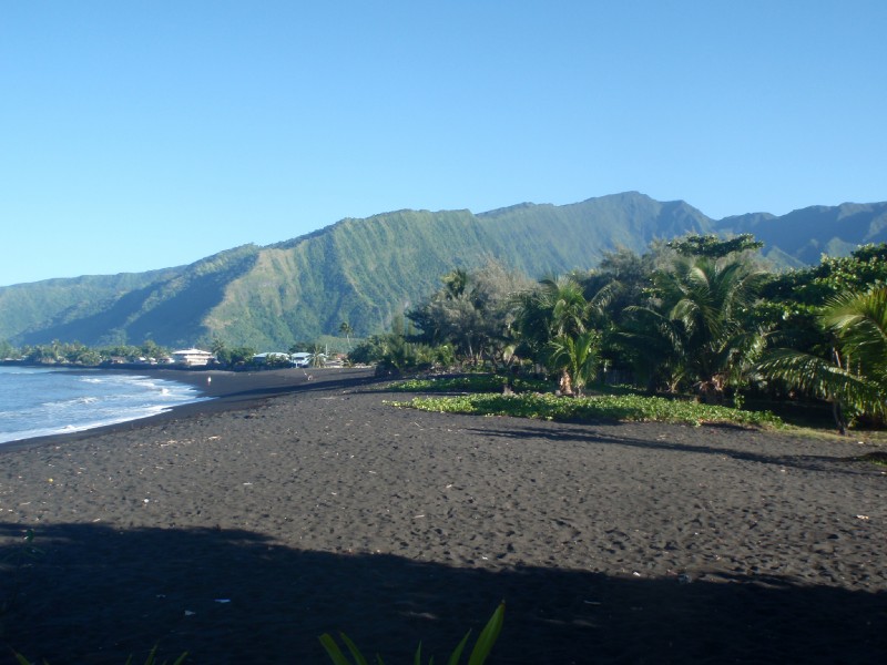 Papara Black Beach