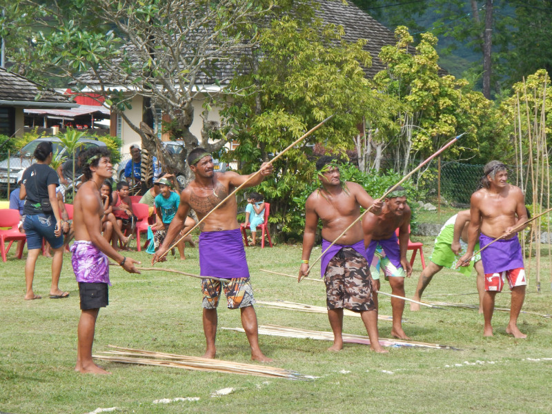 Heiva Spear Throwing