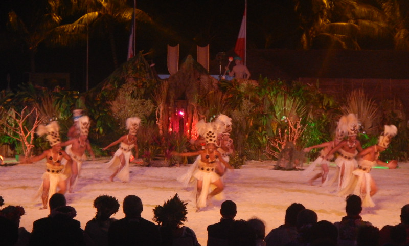 Heiva Men Dancing