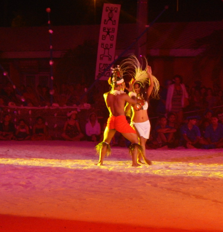 Couples Dancing Orange White Team