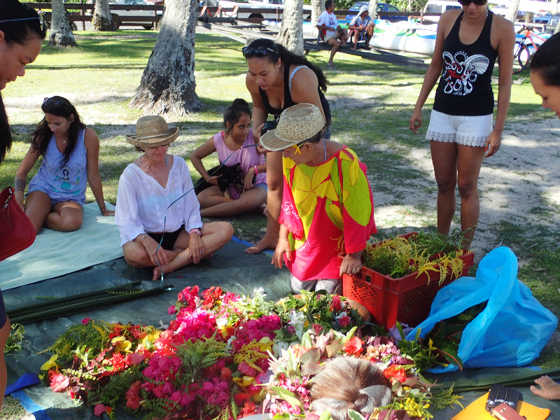 Flower Crown making