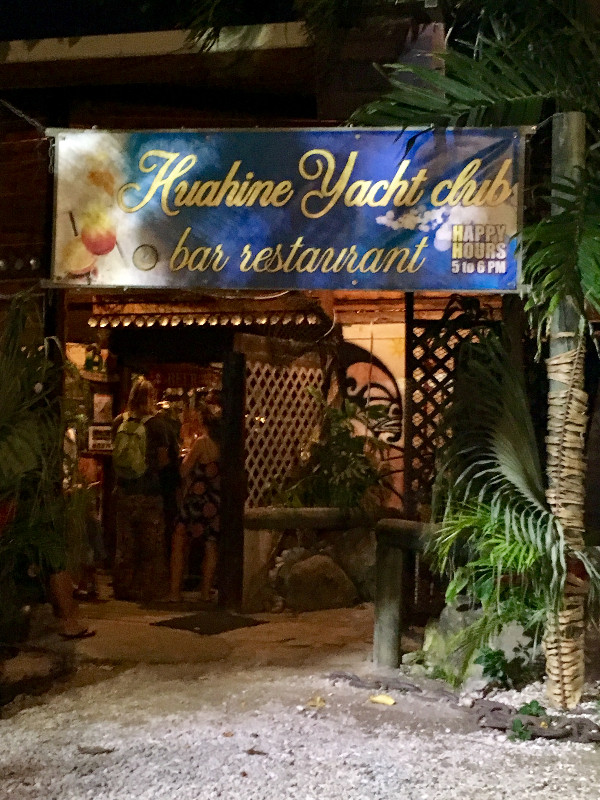 Huahine Yacht Club