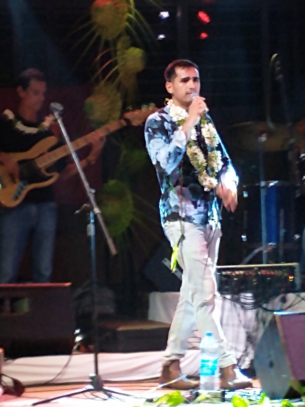 Silvio Cicero Concert in Huahine