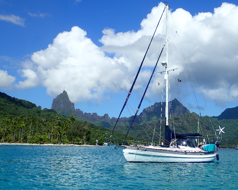 We never get tired of Moorea Opunohu Bay