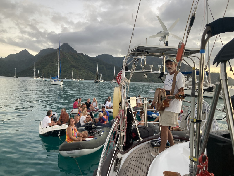 Always a Rock the Boat Concert in Moorea