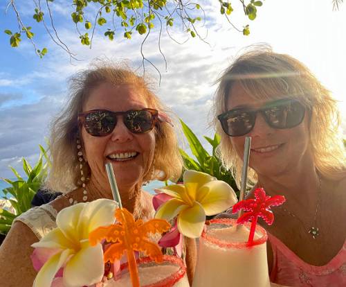 Best Pina Colada's made with fresh coconut icecream at remote Riamiti Lodge