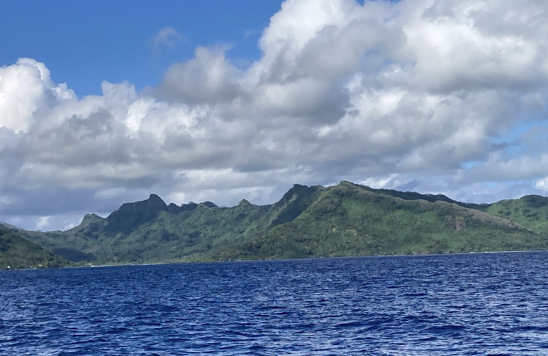 The island of Huahine