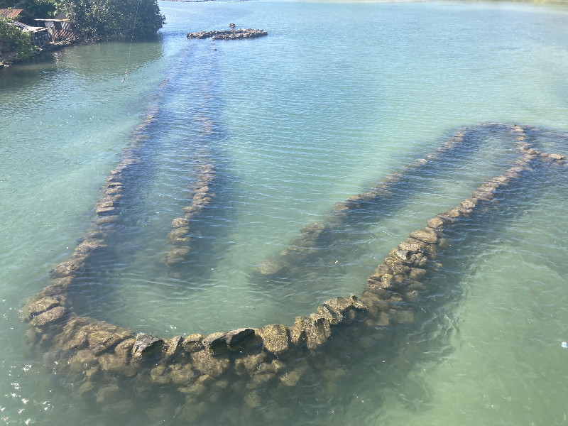 Stone Fish Traps Still used today