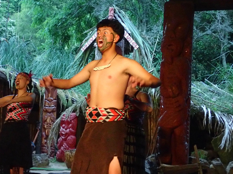 Rotorua Maori Warrior