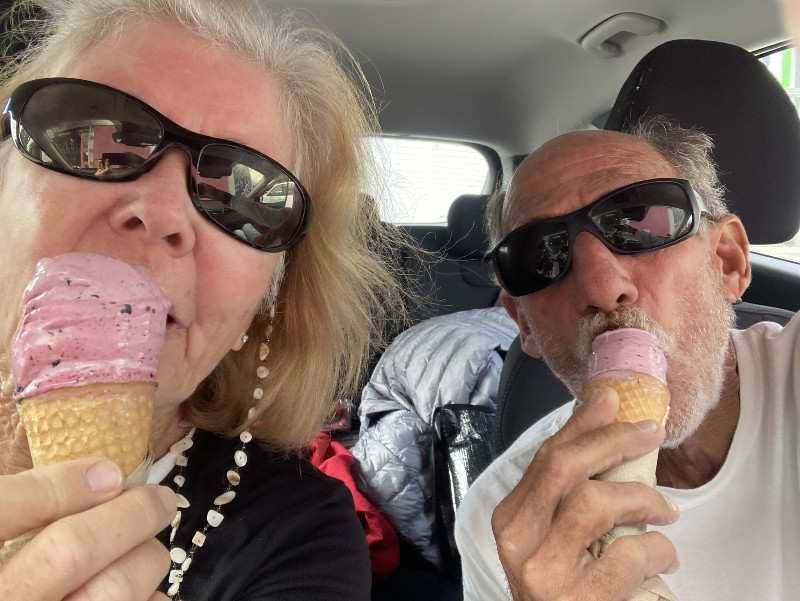 We love real fruit ice cream